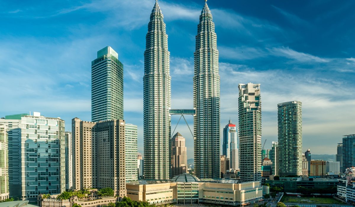 Kuala Lumpur skyline overlook, Malaysia